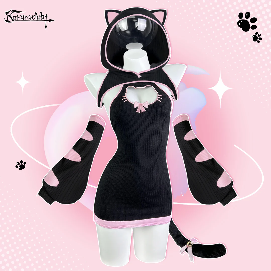 コスプレ lolly cat KORURACLUB Cosplay Cute Tabby Cat Costume yv51200 – Youvimi