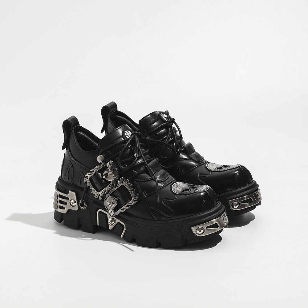 Gothic y2k skull shoes yv51310 – Youvimi