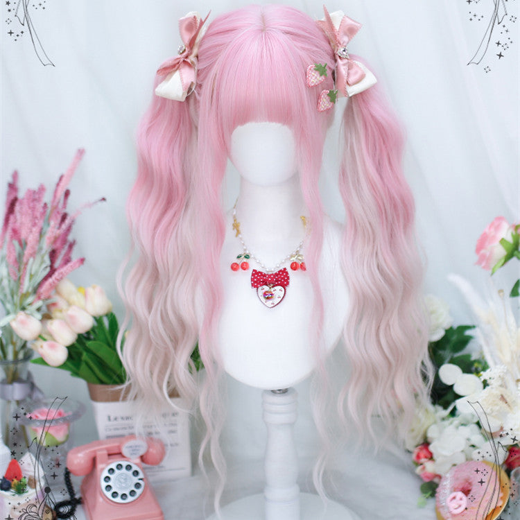 Review for lolita pink gradient wig yv30502 main image 0