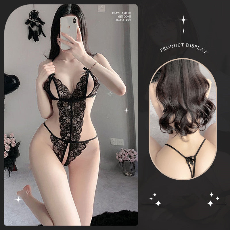 LACE SUSPENDER NIGHTDRESS YV47451