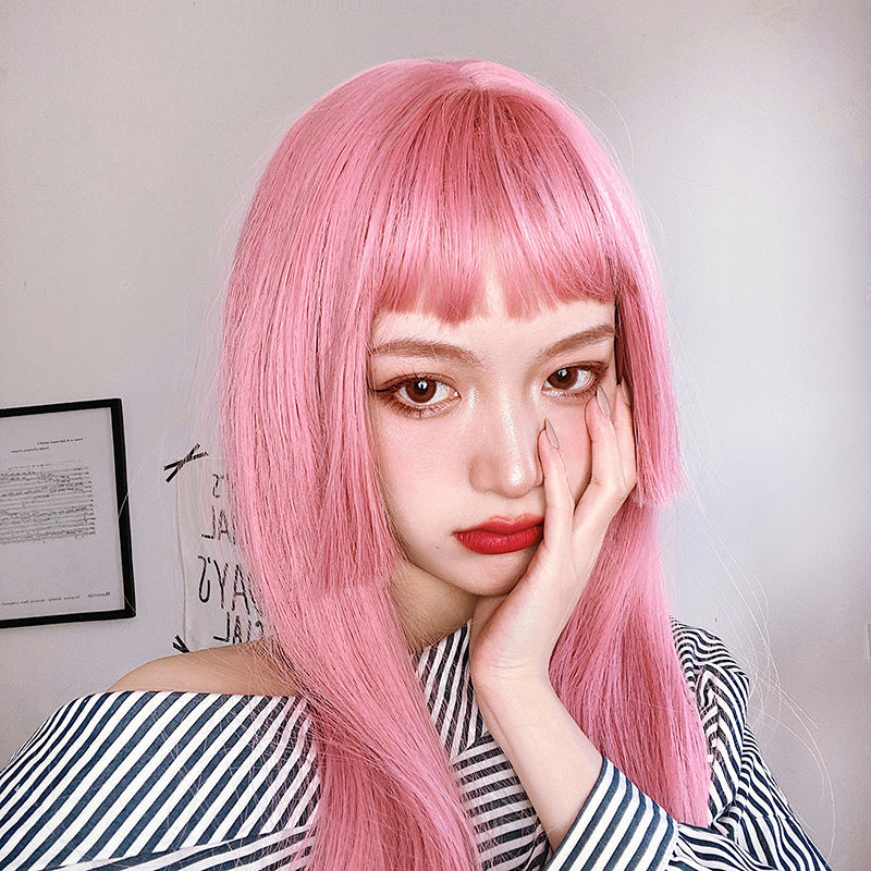 Review For Harajuku Fashion Green Wig Yv43072 main image 1