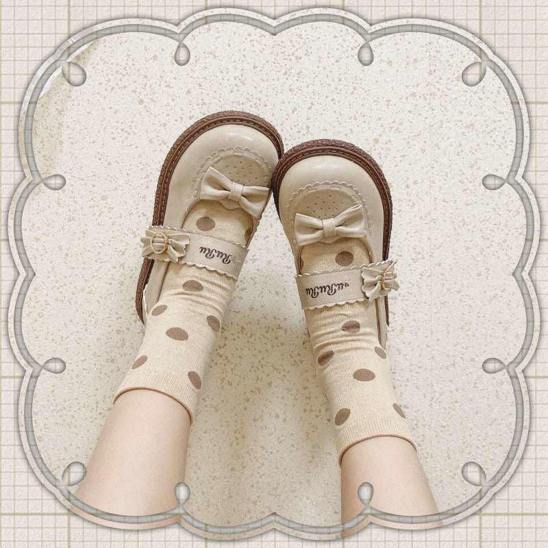 lolita cat paw bow shoes yv30971