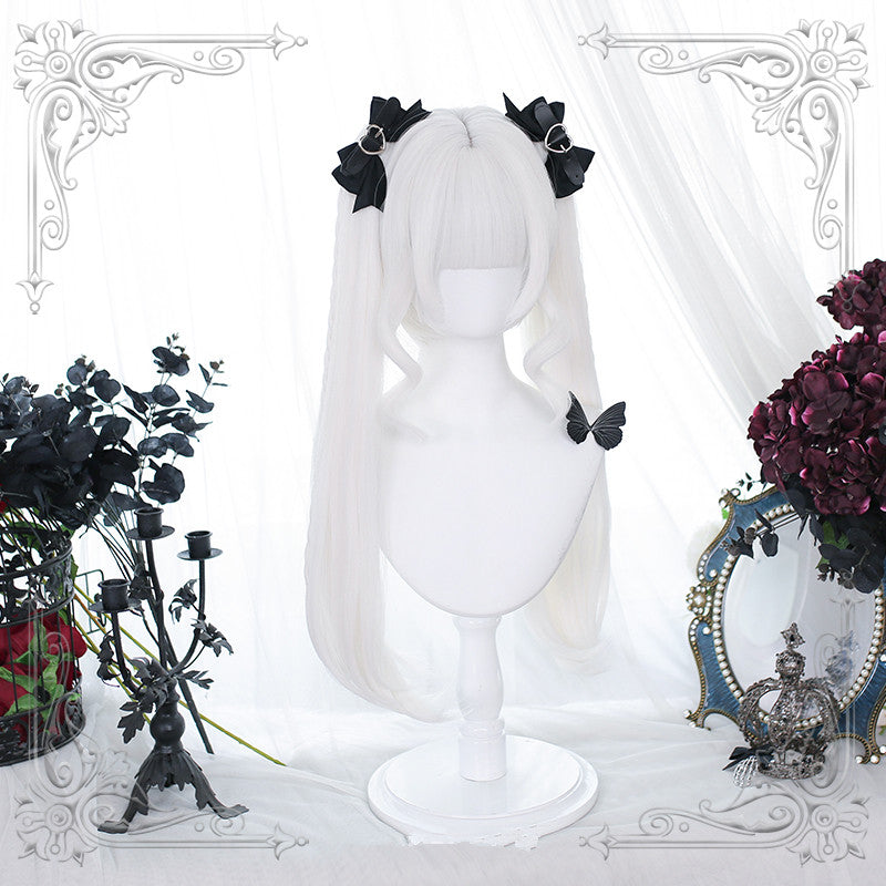 Black and white lolita wig yv42542