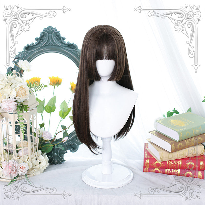 Review for Lolita red long straight wig yv42299 main image 0
