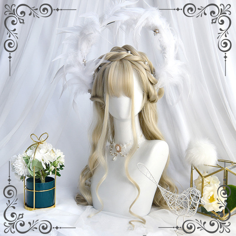 Review for Lolita silver long curly wig yv30214 main image 1