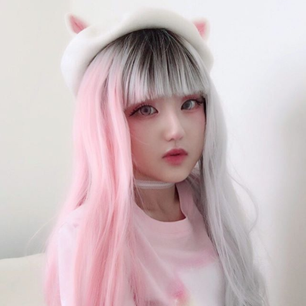 Review For Cute Handmade Woolen Ear Cap YV16036 main image 1