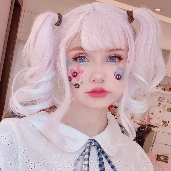 lolita highlight gradient wig yv30995