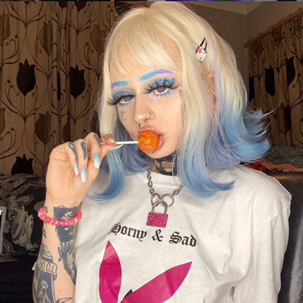 Review for lolita wool roll pink wig yv30229