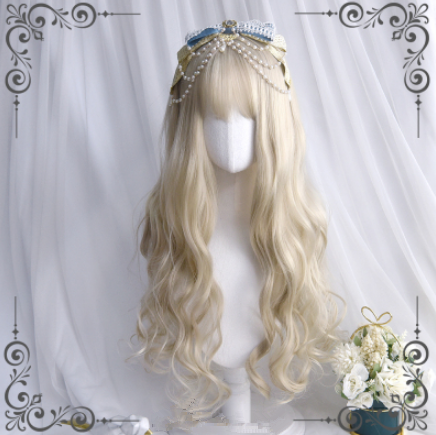 Review for Lolita silver long curly wig yv30214 main image 0