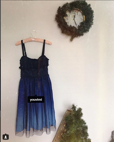 galaxy blue black starry fairy dress Starry starry night  Tell me your fave?!  First photos are the gown,  then midi and mini  Which would YOU choose?  Starry night dress,  celestial dress, stars dress, night