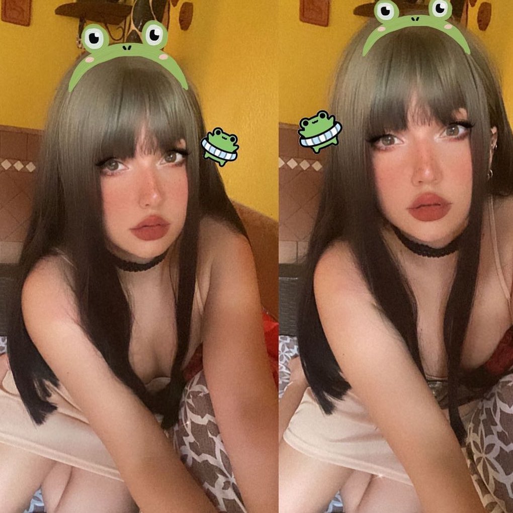 Harajuku Gradient Long Straight Wig YV43744