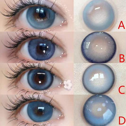 blue Contact Lenses (Two Pieces) yv32036