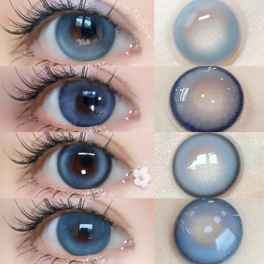 blue Contact Lenses (Two Pieces) yv32036
