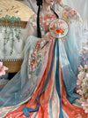 Embroidered Tang Dynasty Hanfu yv31638