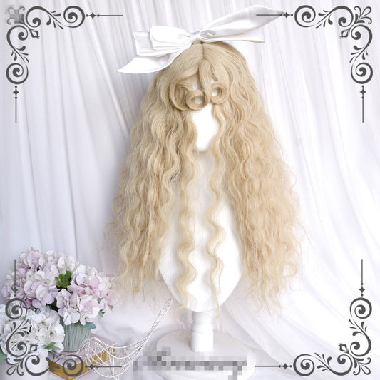 Lolita retro wool curly wig yv31909