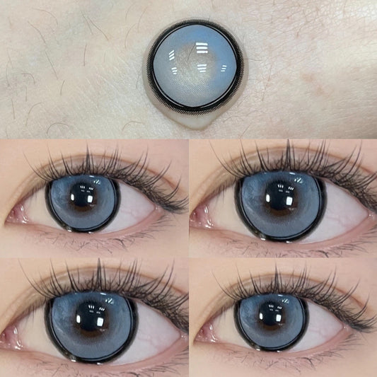 Cosplay BlackBlue Contact Lenses (2 Pieces)  YV476009