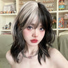 BLACK AND WHITE GRADIENT WIG YV60100