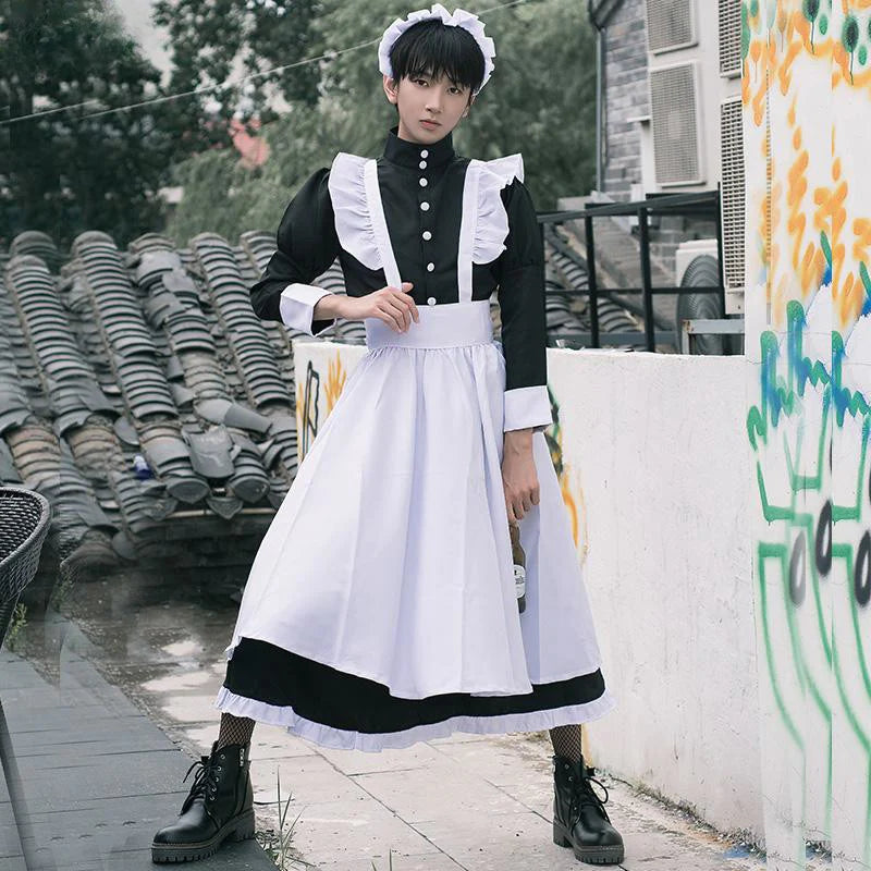 Male and female cosplay Maid uniform yv31863