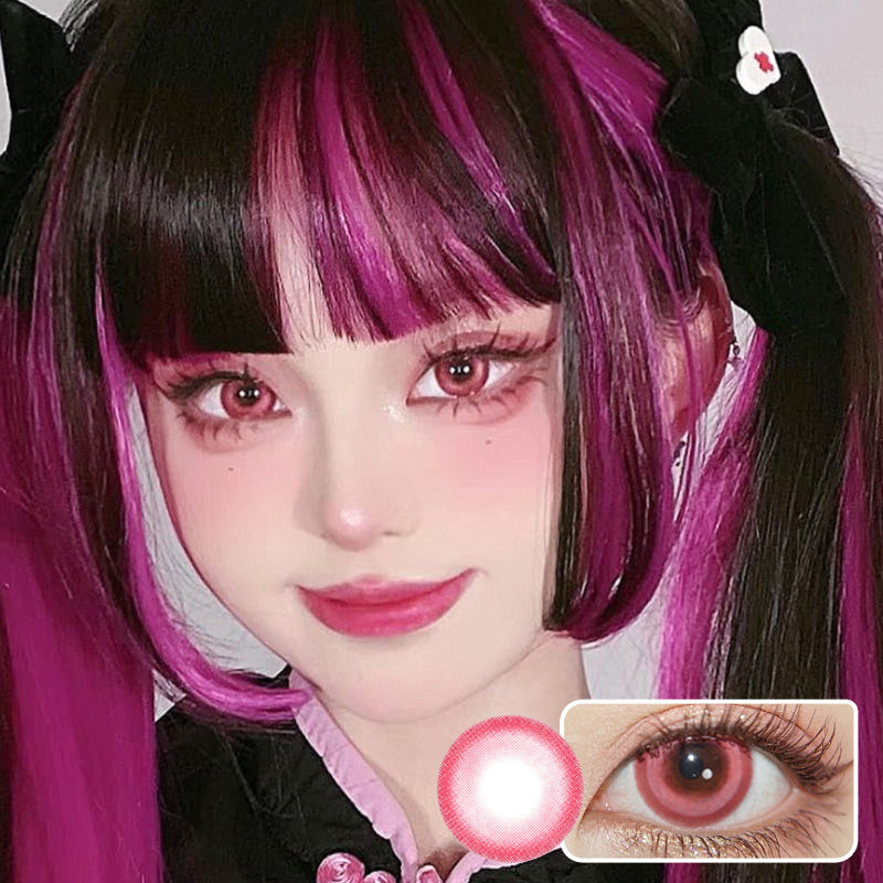 COSPLAY PINK COLOR CONTACT LENSES YV60008