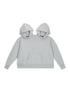GRAY HOODED JUMPSUIT COUPLE OUTFIT YV47413