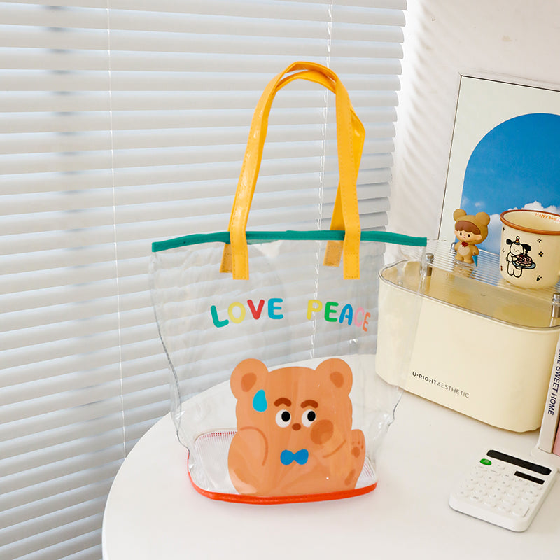 CUTE TRANSPARENT JELLY BAG YV60058