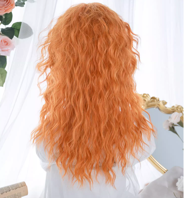 Lolita Halloween Full Headgear Long Curly Hair YV475782