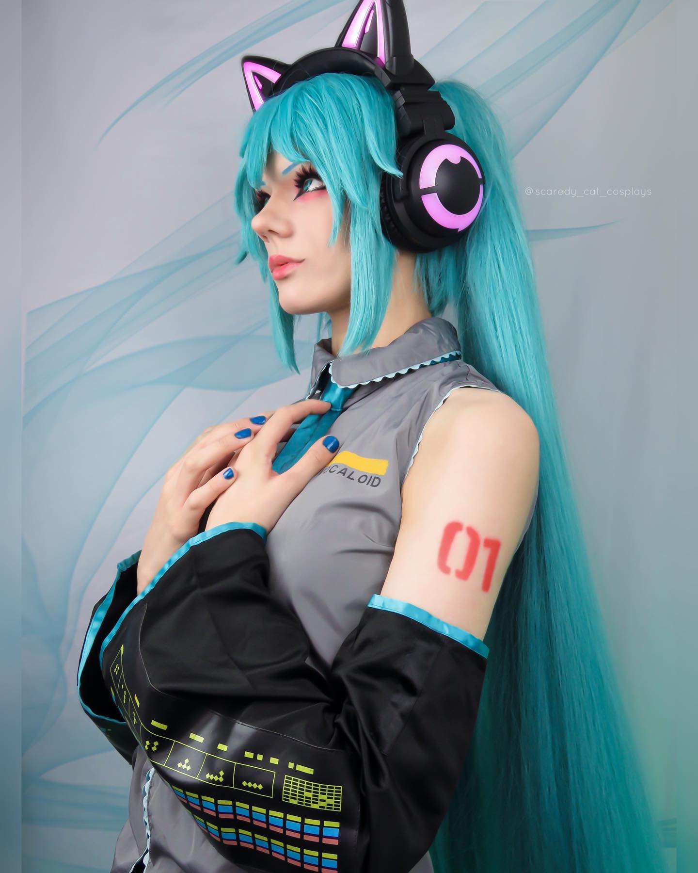 Review for Hatsune Miku cosplay wig yv31058