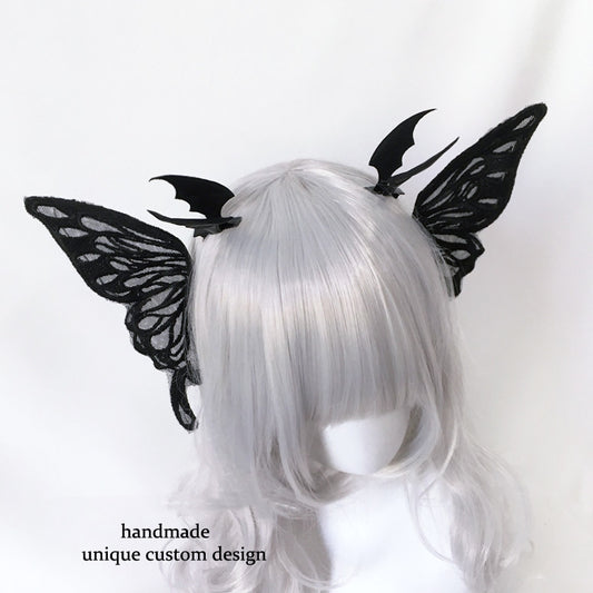 Dark Butterfly Hair Clip YV47313