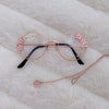 lolita cherry blossom chain glasses yv31980