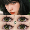 green Contact lenses for half a year (2 pieces) yv50440