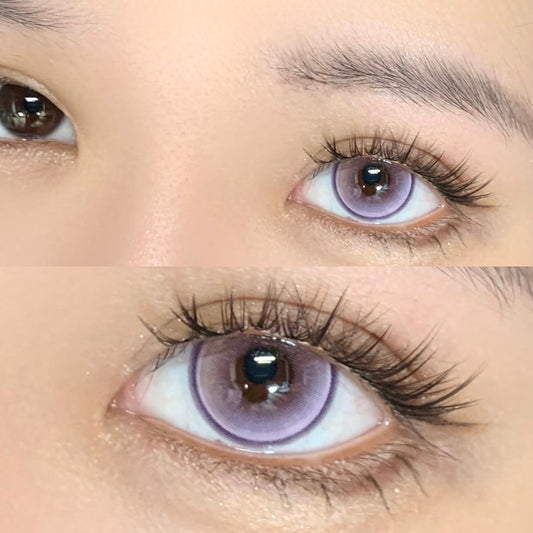 Purple Contact Lenses (Two Pieces) yv31920