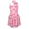 Rose Print Lace Dress YV50032