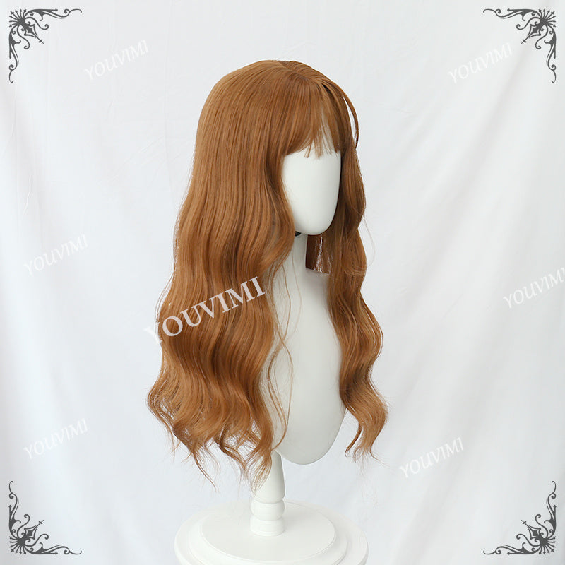 YOUVIMI Original Brown Curly Wig PL-2298