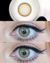 brown Contact Lenses (Two Pieces) FA33-1