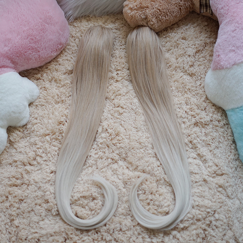 Review for Lolita Jifa long roll double ponytail wig yv42350