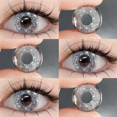 pink Contact Lenses (Two Pieces)  yv31836