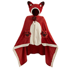 Fox cape shawl yv31736