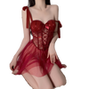 Mesh corset suspender skirt yv50290