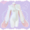 KORURACLUB-Pre-sale Cosplay Heart-Lock Floppy Bunny Jumpsuit KO103