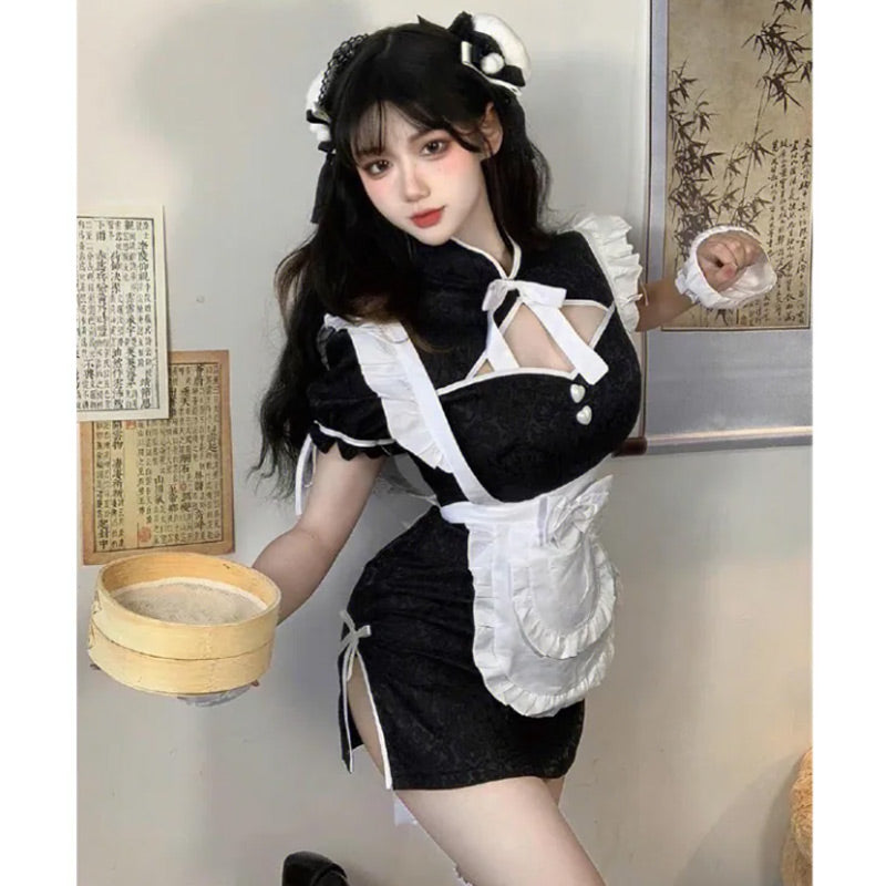 Cheongsam maid dress yv31535