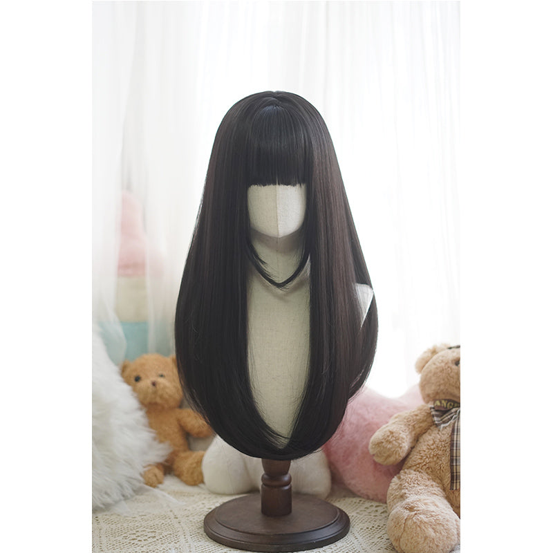 Lolita long straight wig yv46065