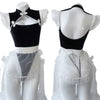 Cheongsam maid uniform set yv31624