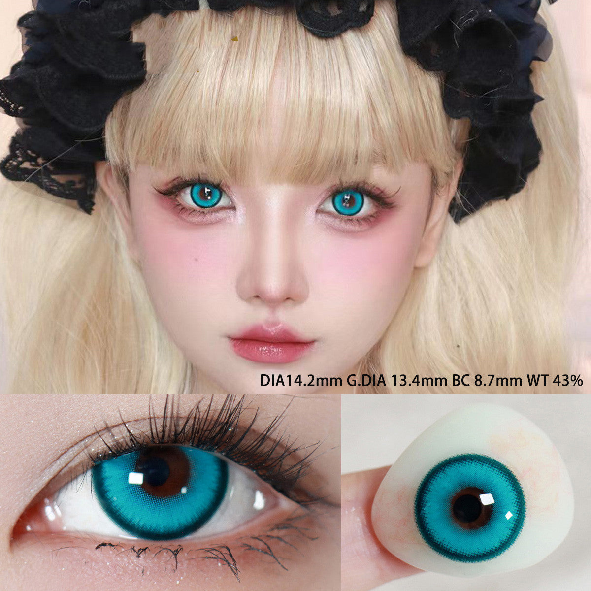 1 DAY DISPOSABLE COLOR CONTACT LENSES YV50038