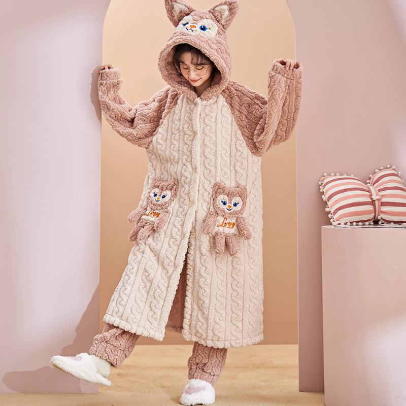 Plush bear pajamas   YV50245