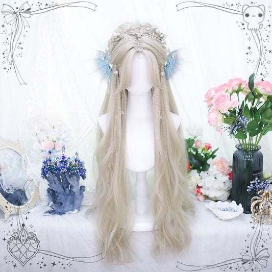 lolita princess long curly wig yv31988