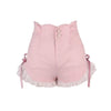 Pink denim shorts YV50099