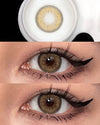 Brown Contact Lenses (Two Pieces) FA35-1