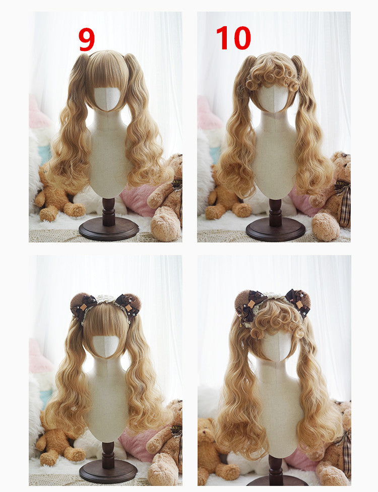 REVIEW FOR DOUBLE PONYTAIL LOLITA DAILY WIG YV2462 main image 1