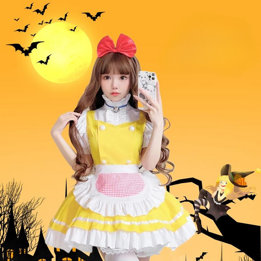 halloween cute maid dress  YV50199