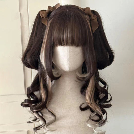 Lolita cute double ponytail wig yv31995